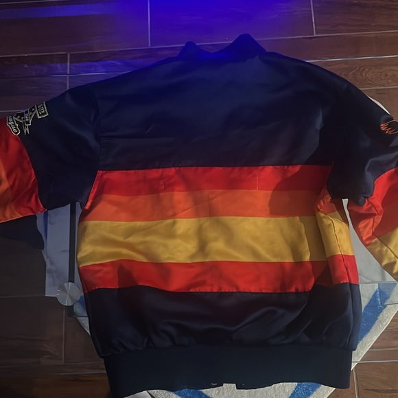 Houston Astros Bomber Jacket Size Medium - Picture 4 of 4
